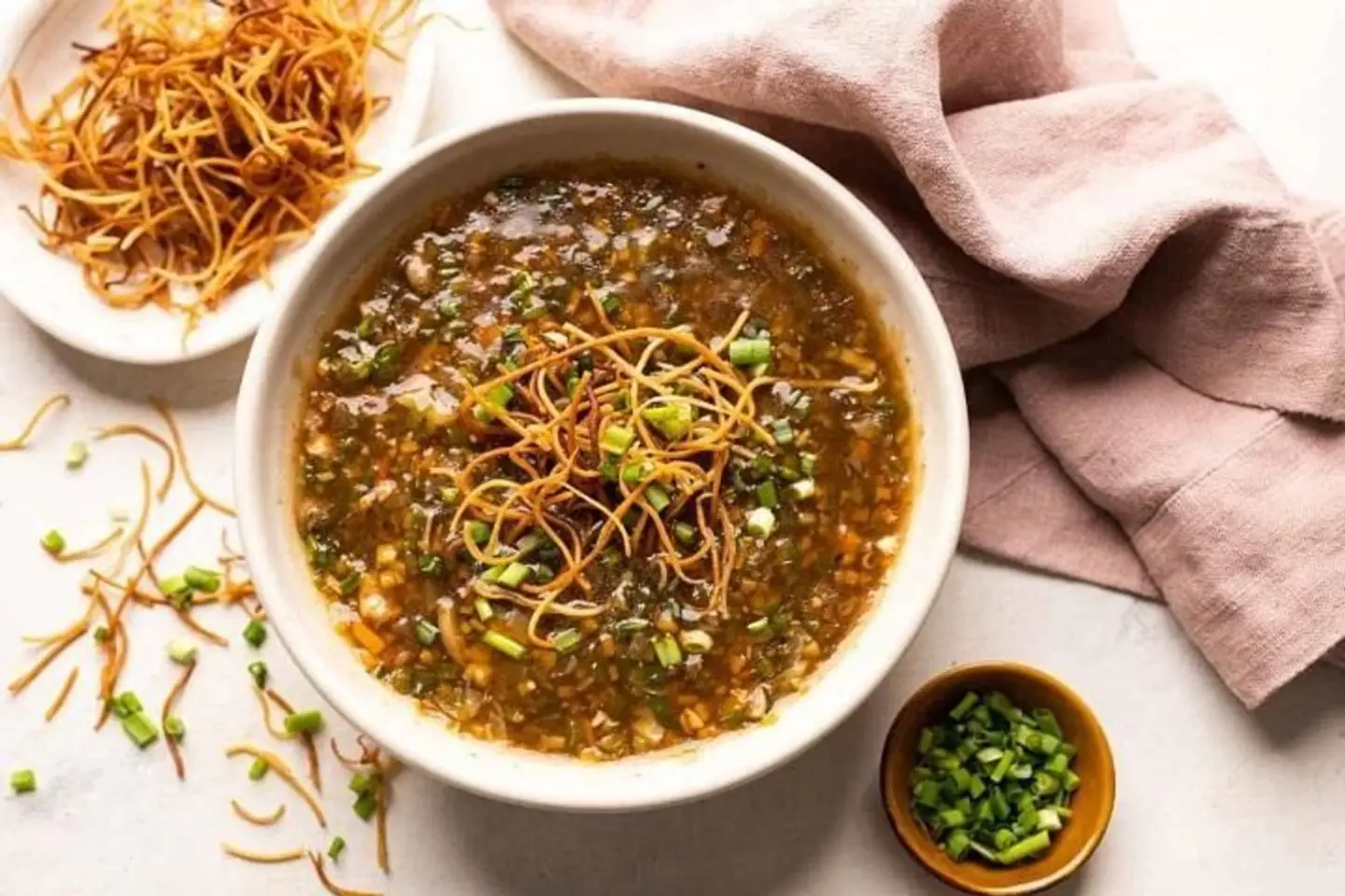 Manchow Chicken Soup