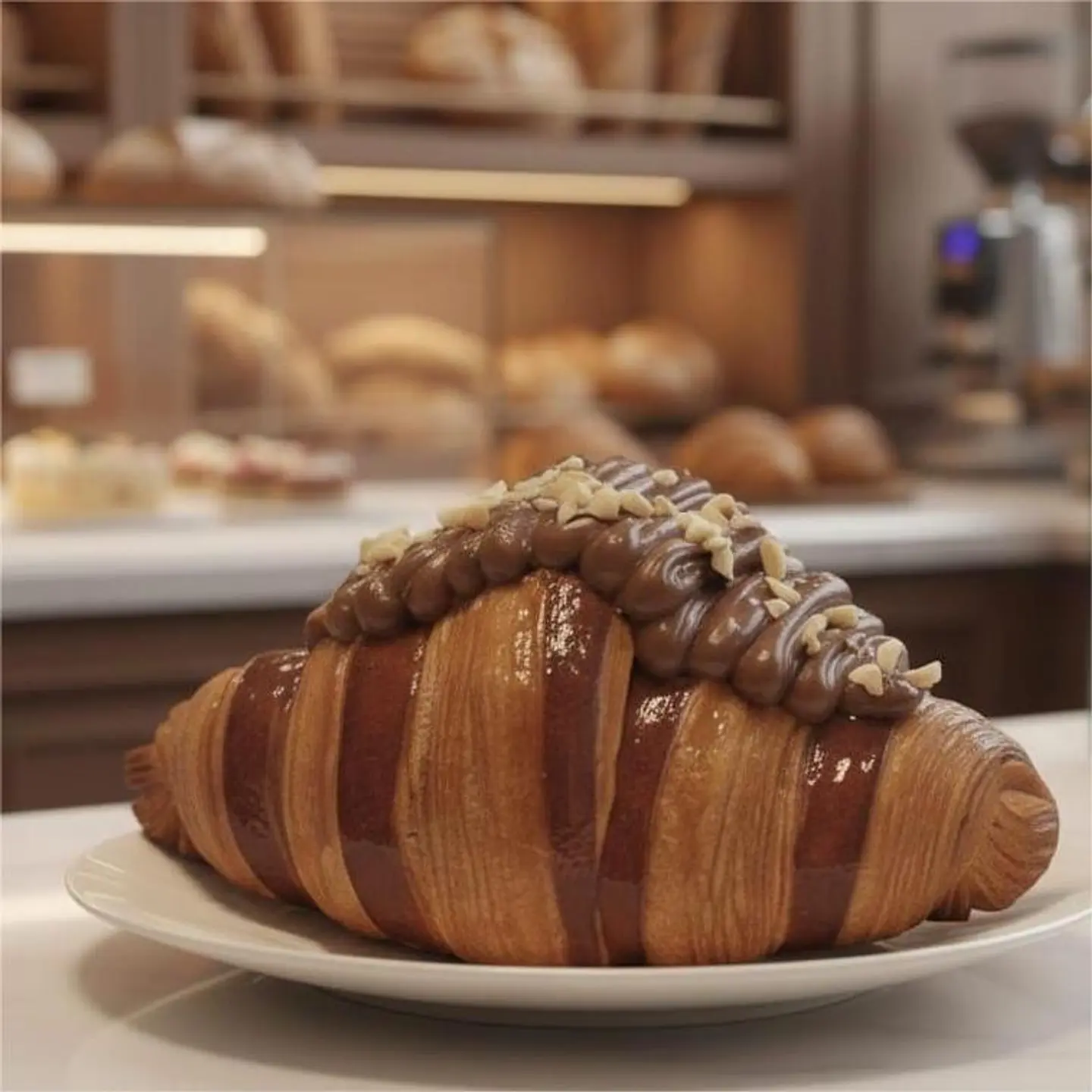 كرواسون نوتيلا