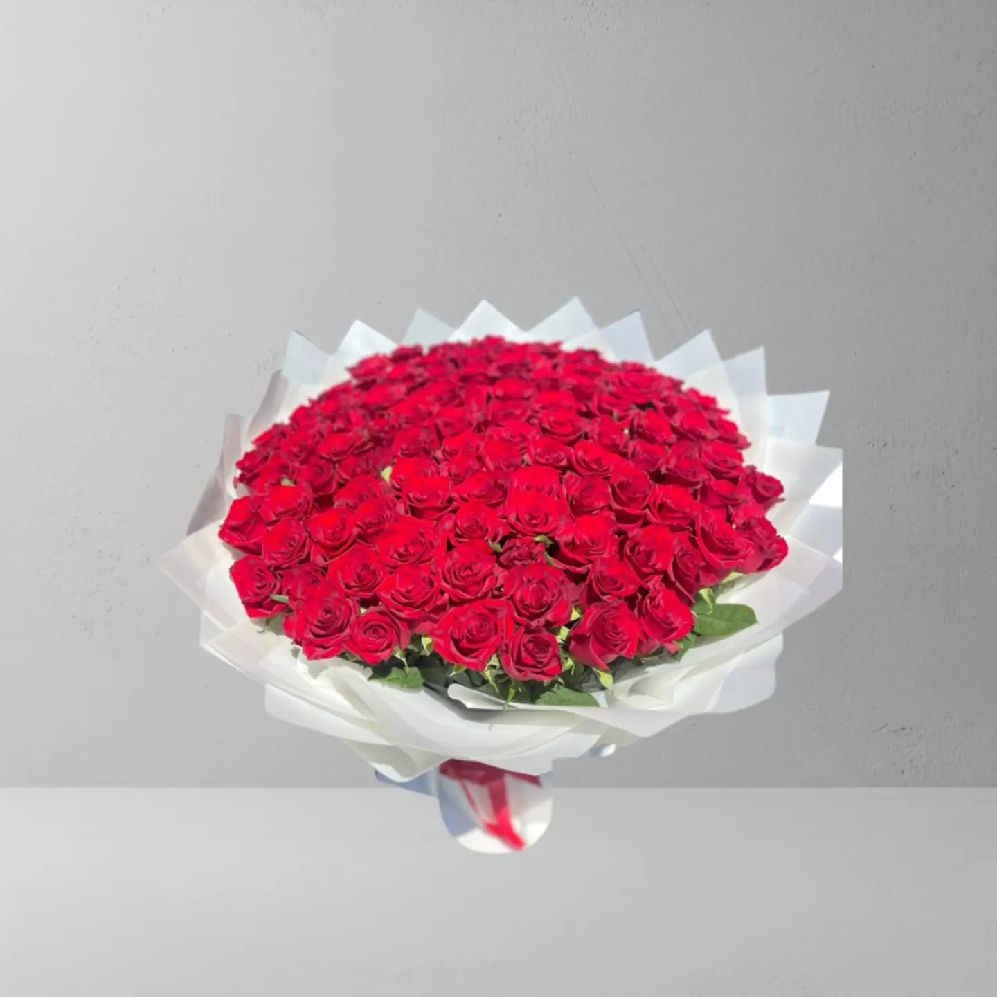 باقة احمر كبيره مثلثات