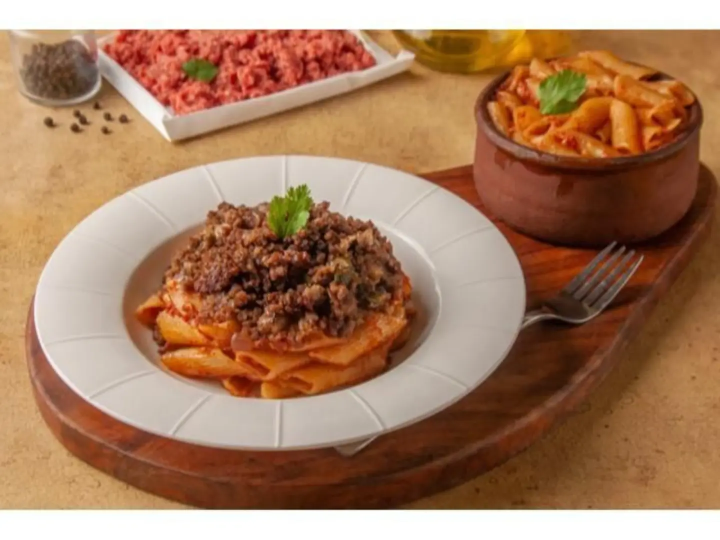 Pasta With Minced Meat