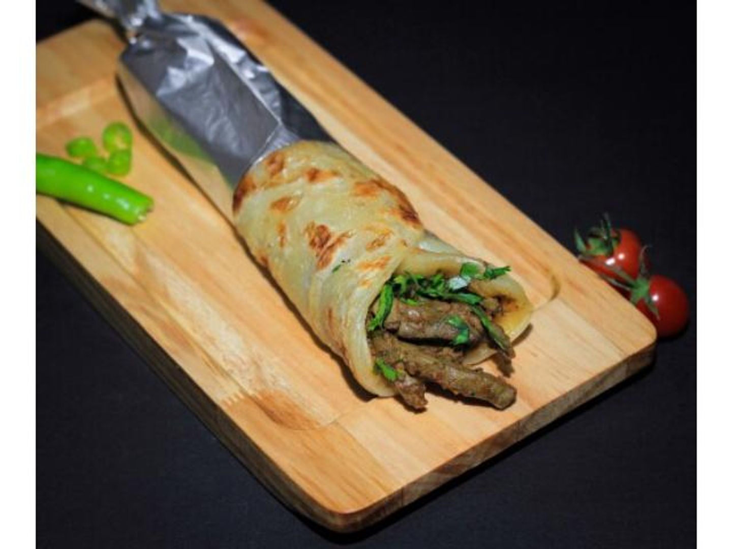 Chapati With Liver