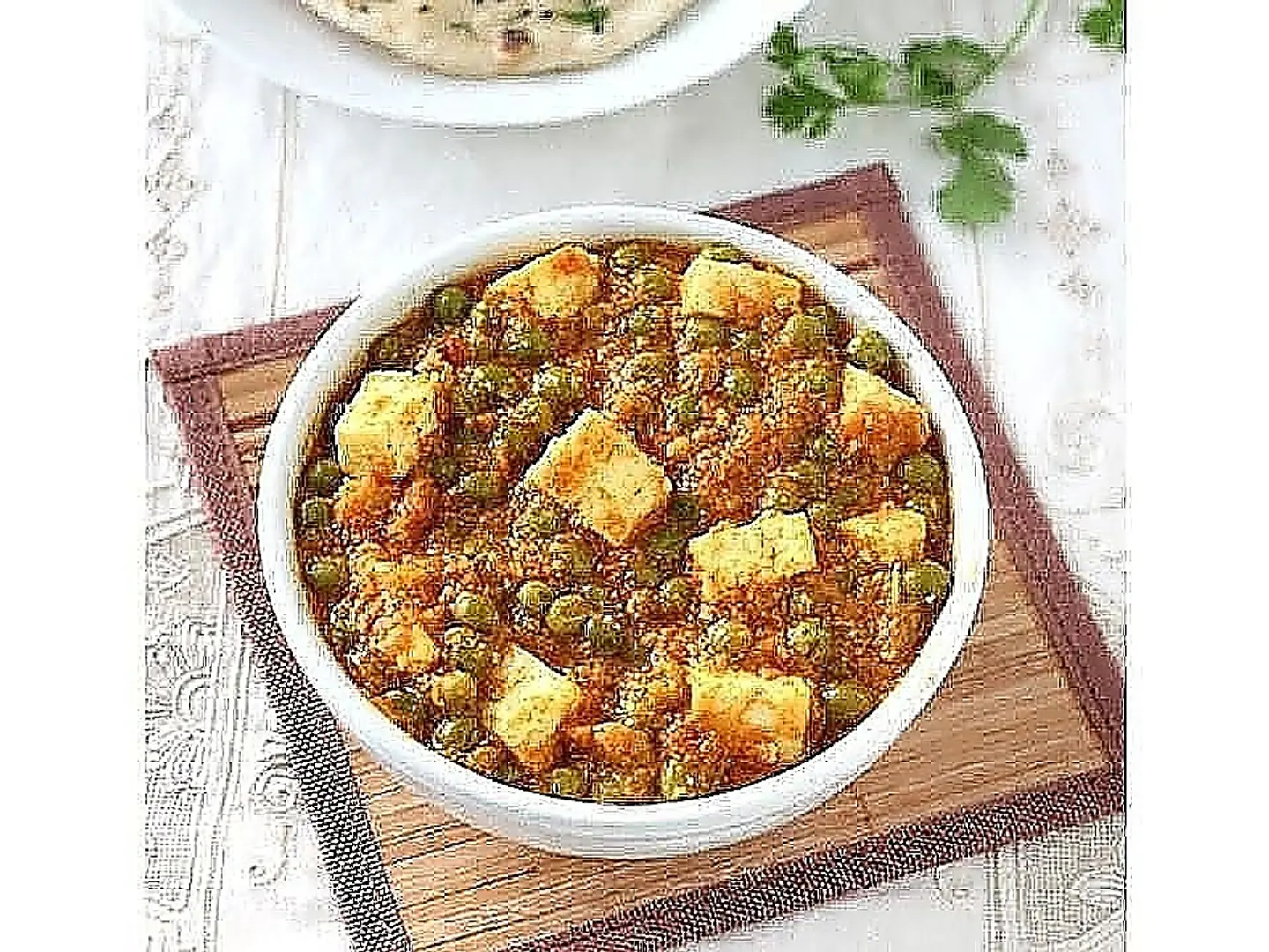 Paneer Green Peas Masala