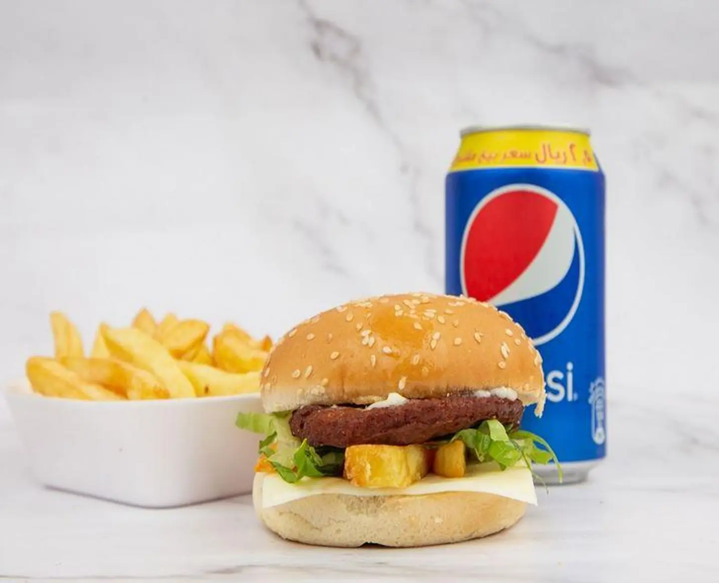 Beef Burger Meal