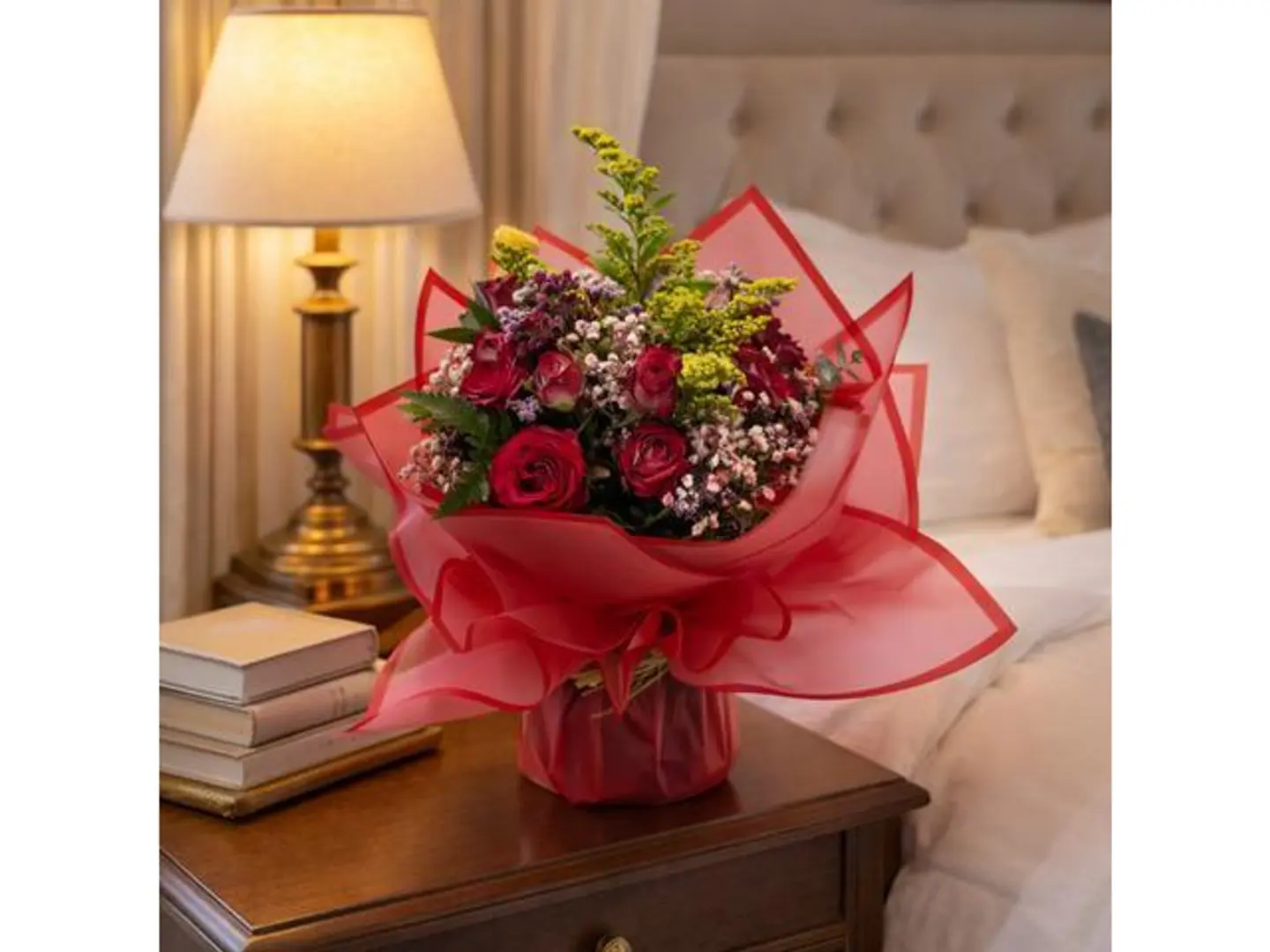 احمر دبل غلاف احمر ثلاثة