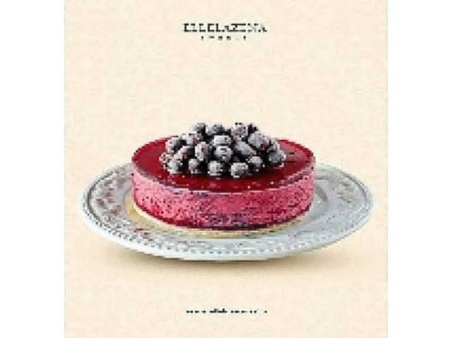 Blueberry Cheesecake 8 Persons