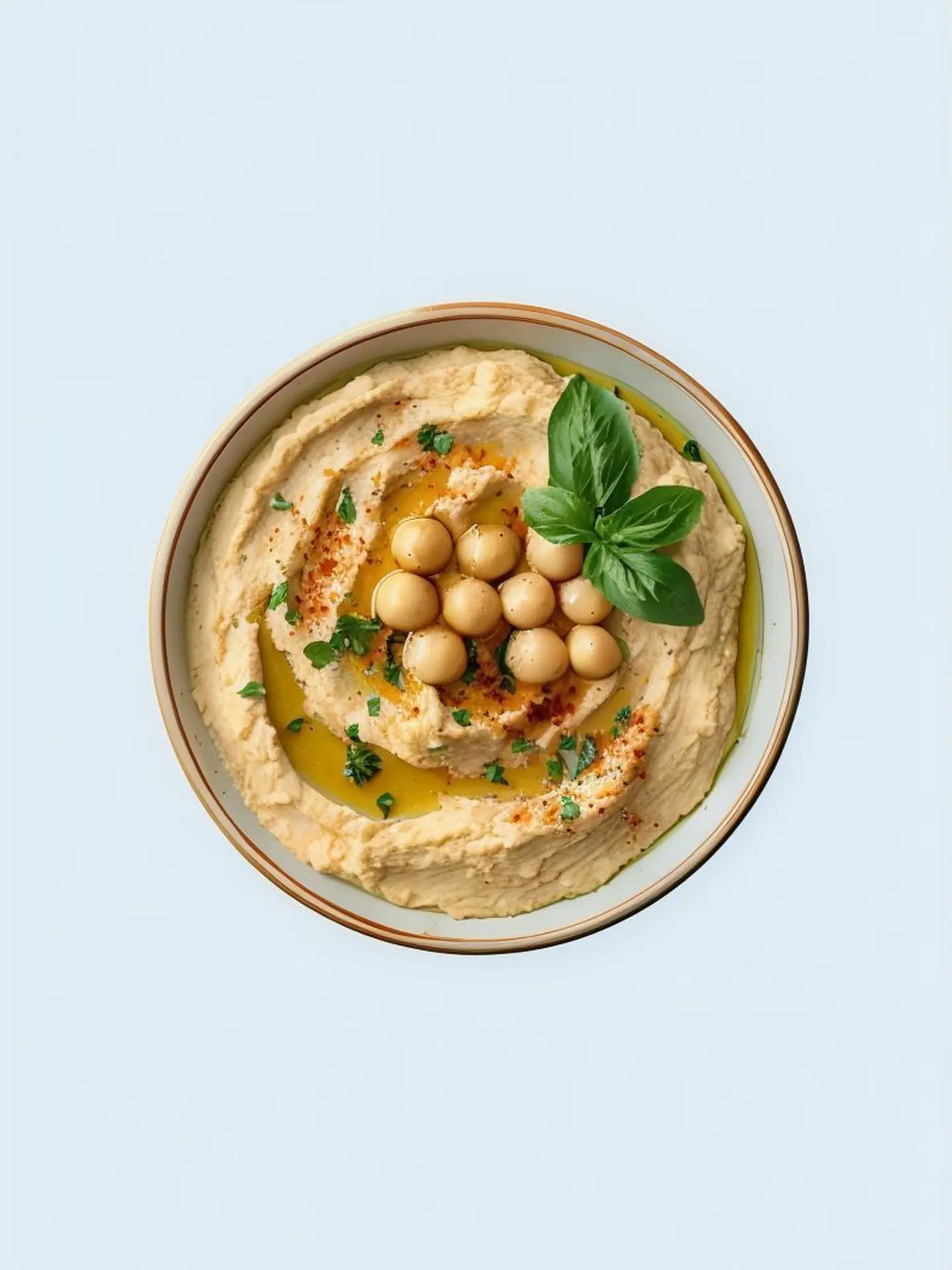 حمص مسبحة صحن كبير