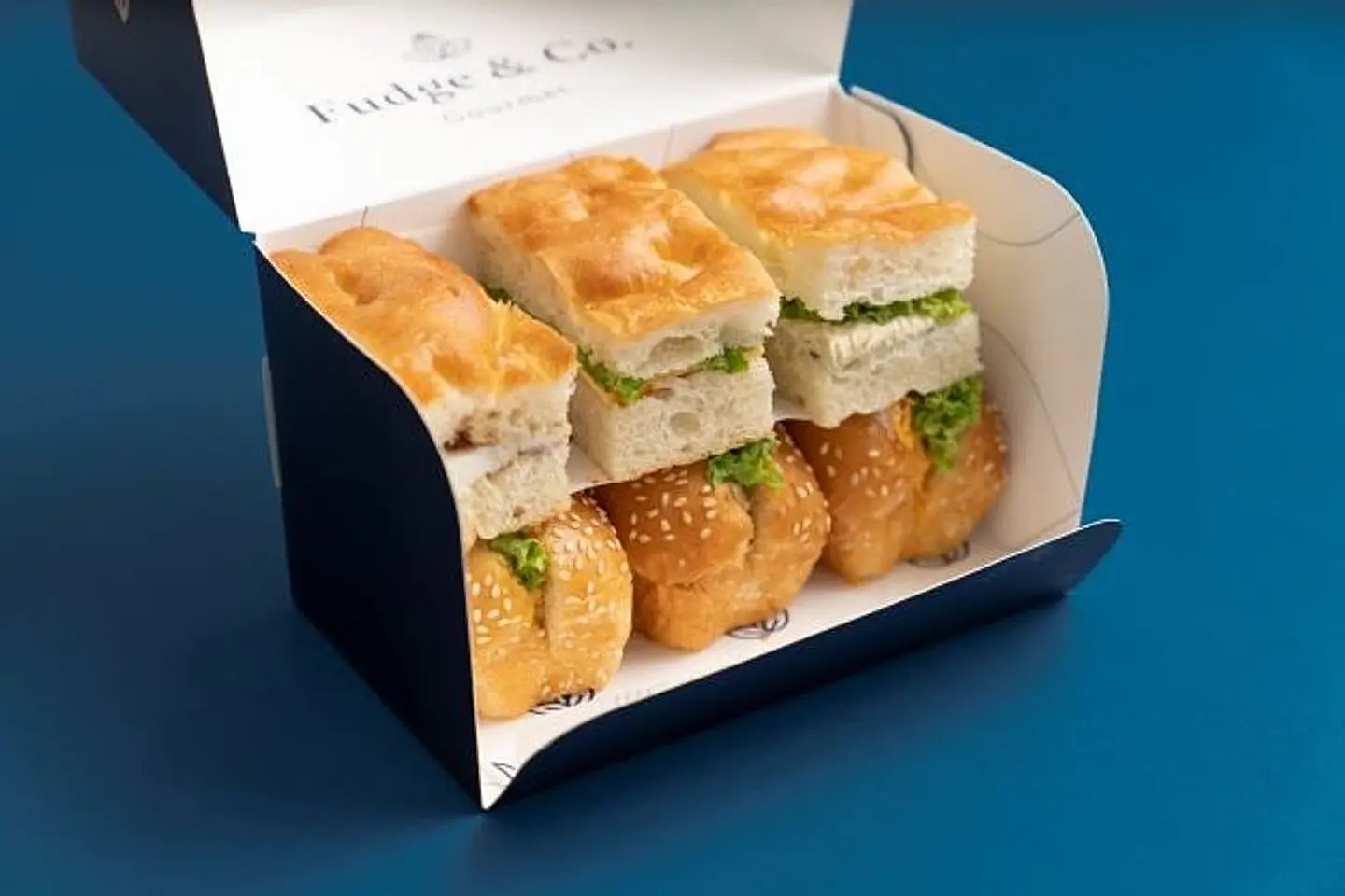 Mini Sandwich Box 6 Pieces