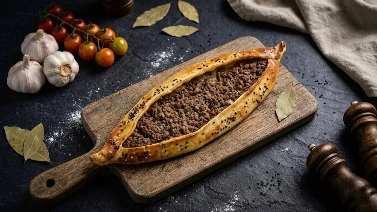 فطيرة كبيرة لحم