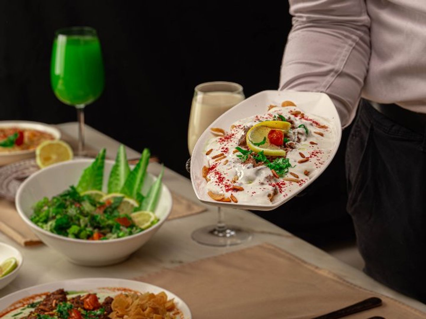 Eggplant Fatteh