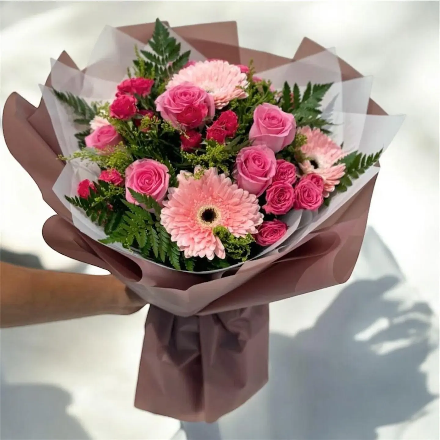 Glow Of Roses Bouquet