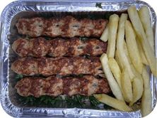 اربعة اسياخ كباب دجاج