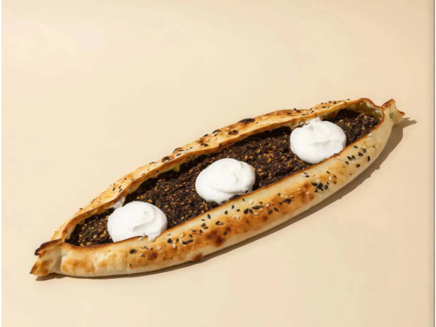 لبنة بالزعتر