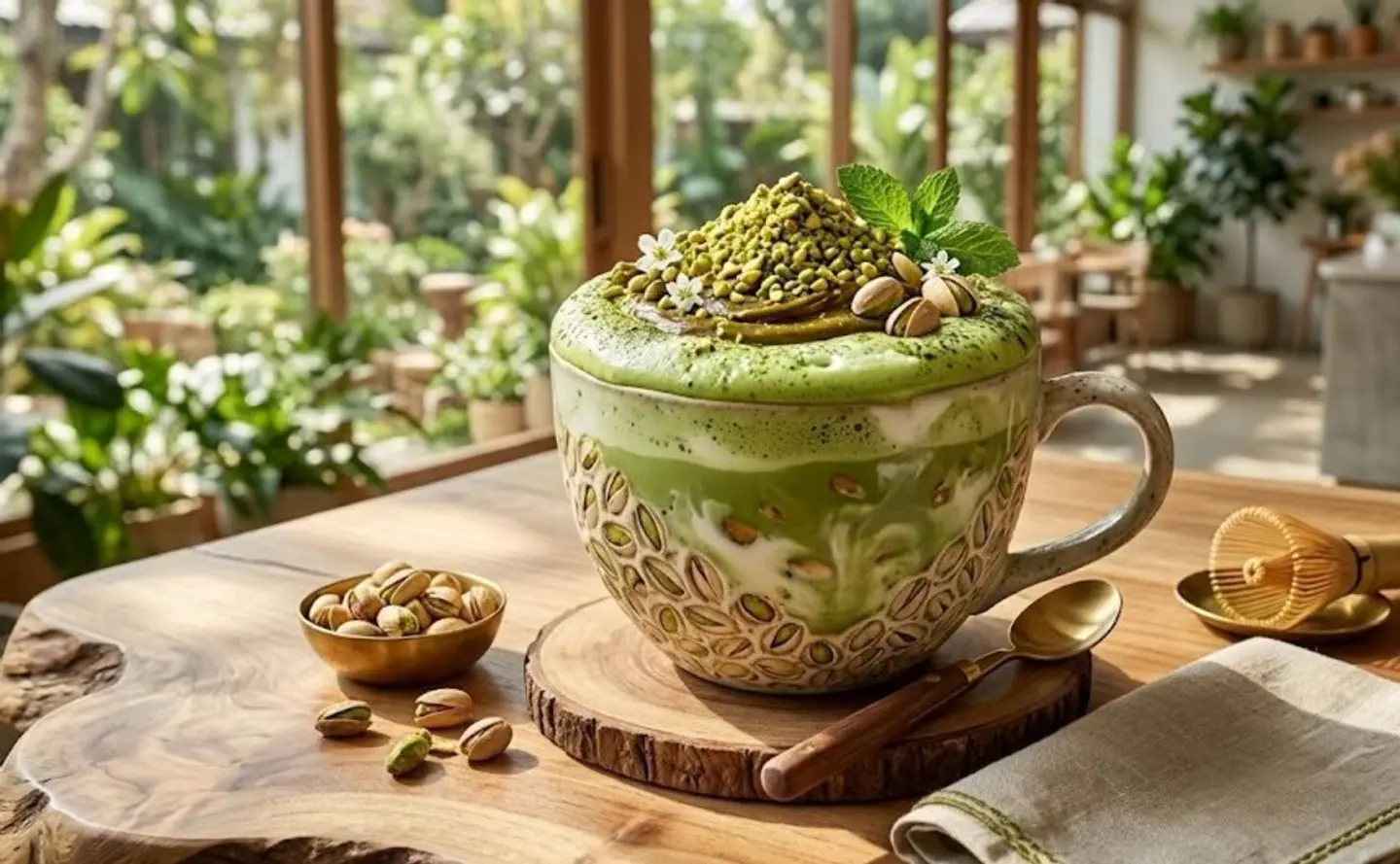 Pistachio Matcha