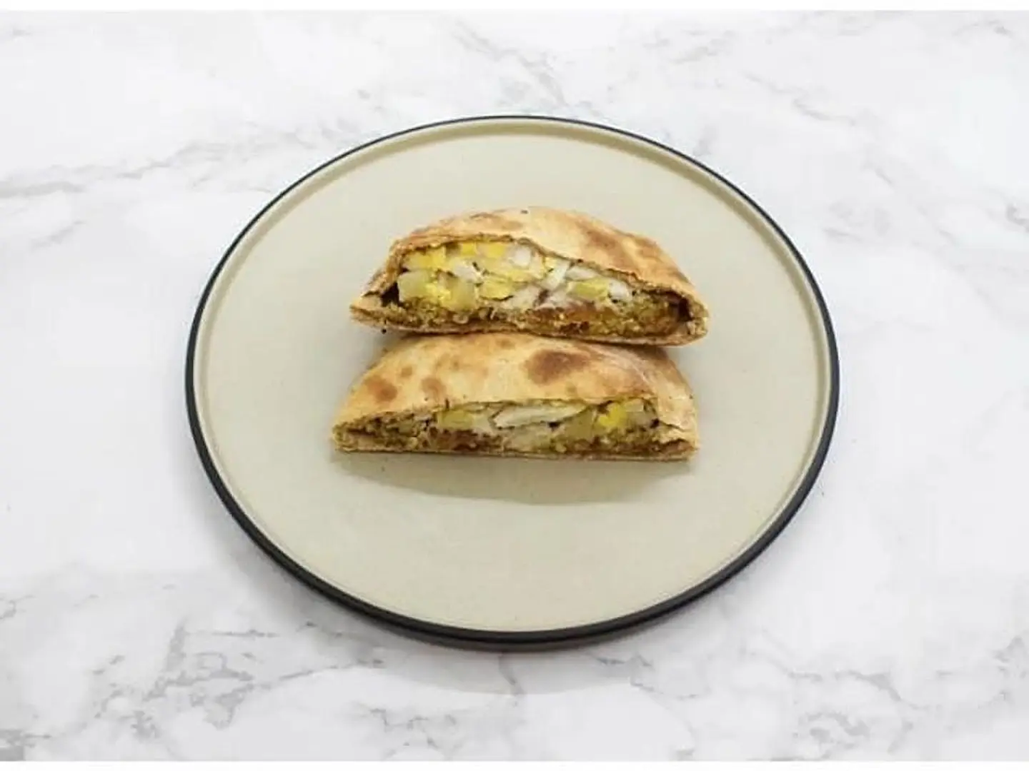 Falafel With Cheese And Fried Egg