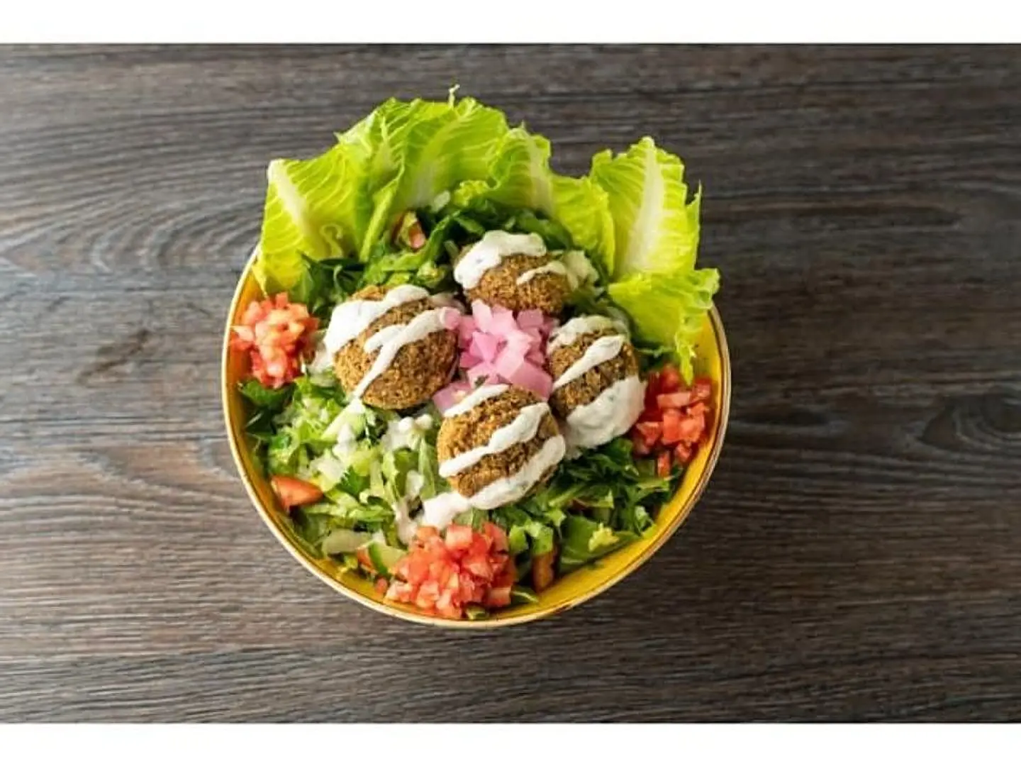 Hummus Falafel Sandwich