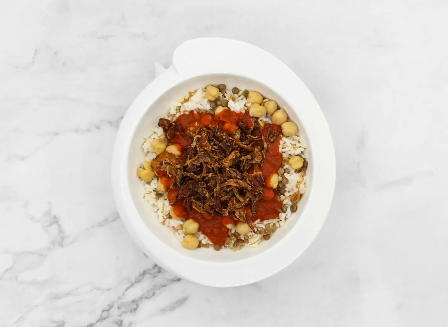 Plain Koshari