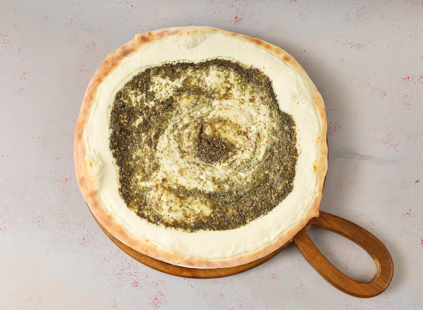 لبنة بالزعتر