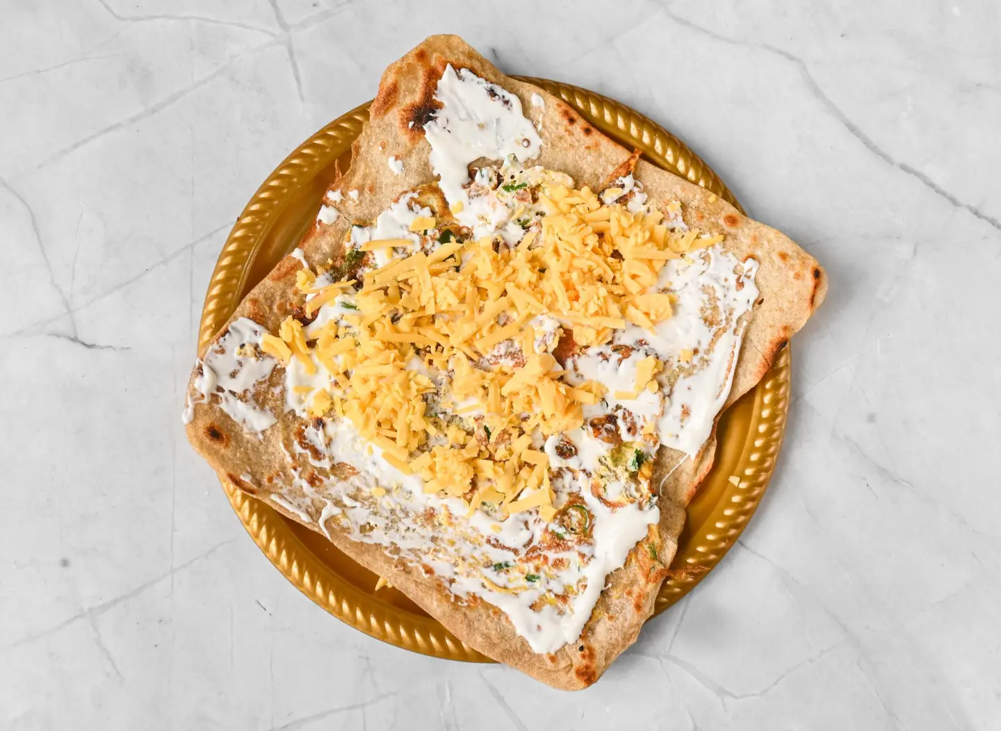 Egg Pie With Two Cheeses