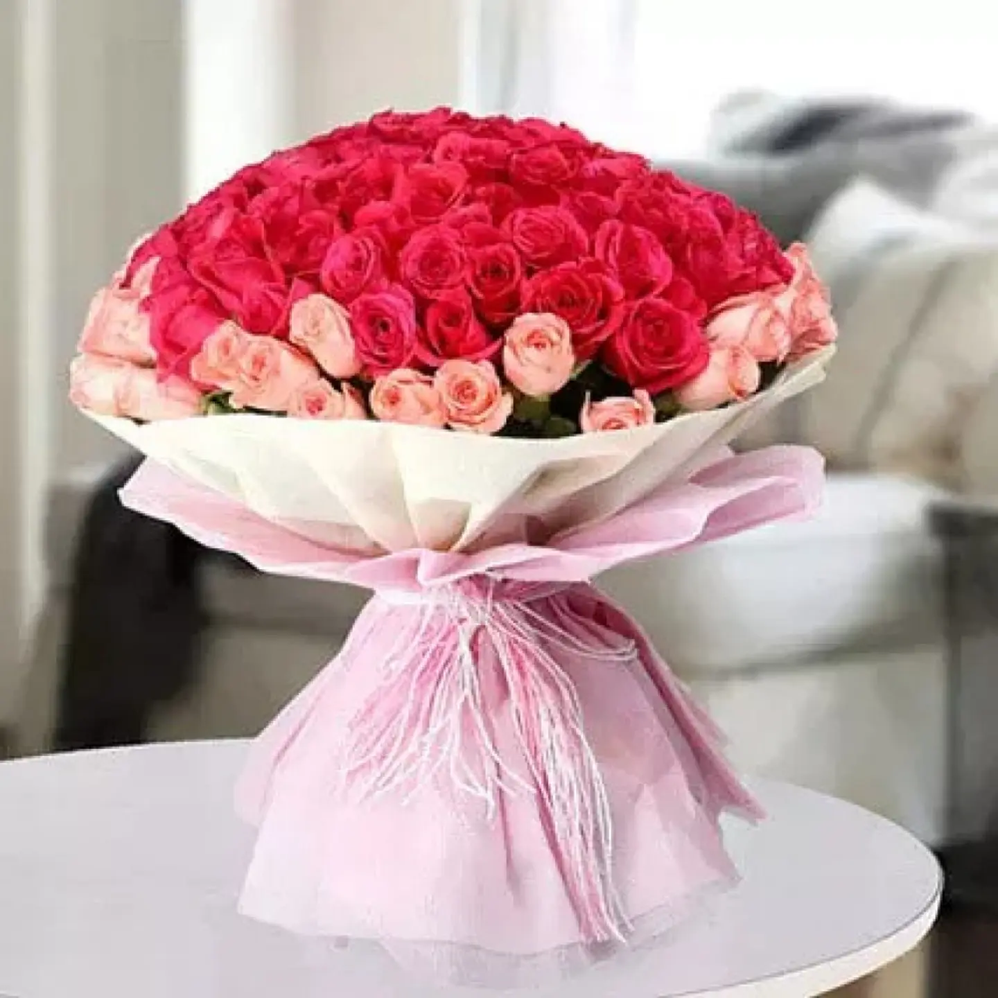 Bouquet Of The Perfect Affection 100 Roses