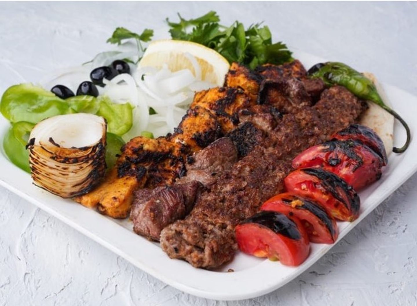 Mixed Grilled Person
