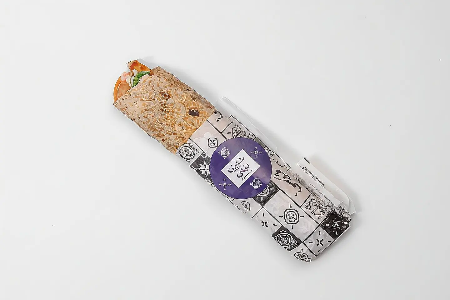 لفة شاورما ليلى - قرصان