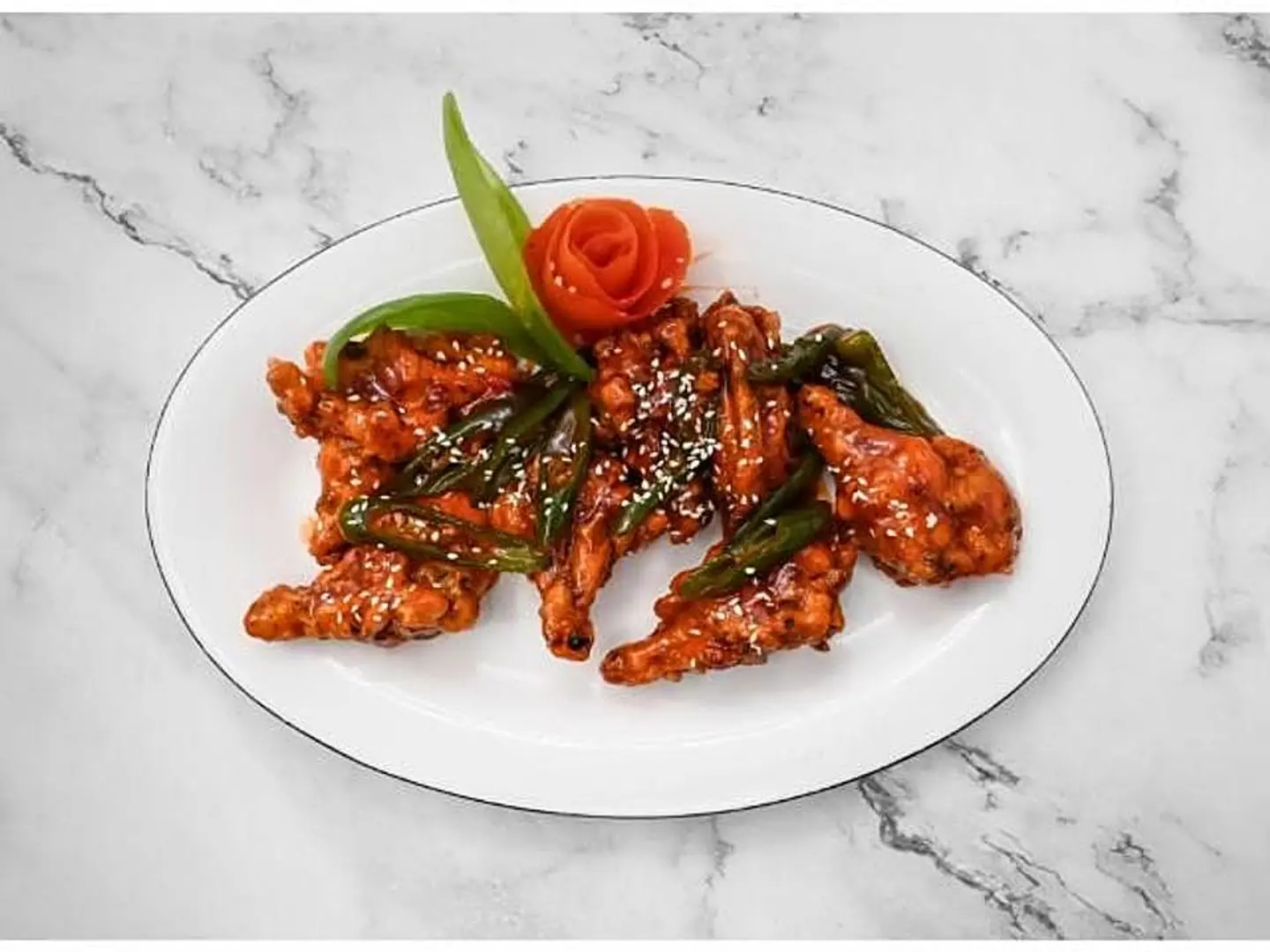 اجنحة دجاج عسل 8 قطع