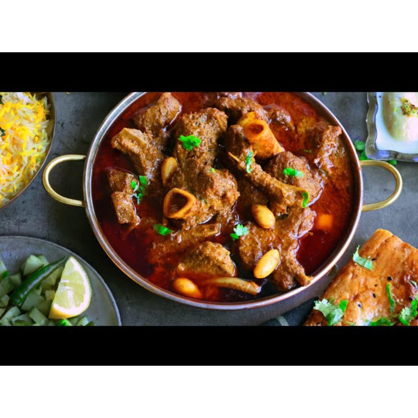 زعفران لحم ضأن كورما