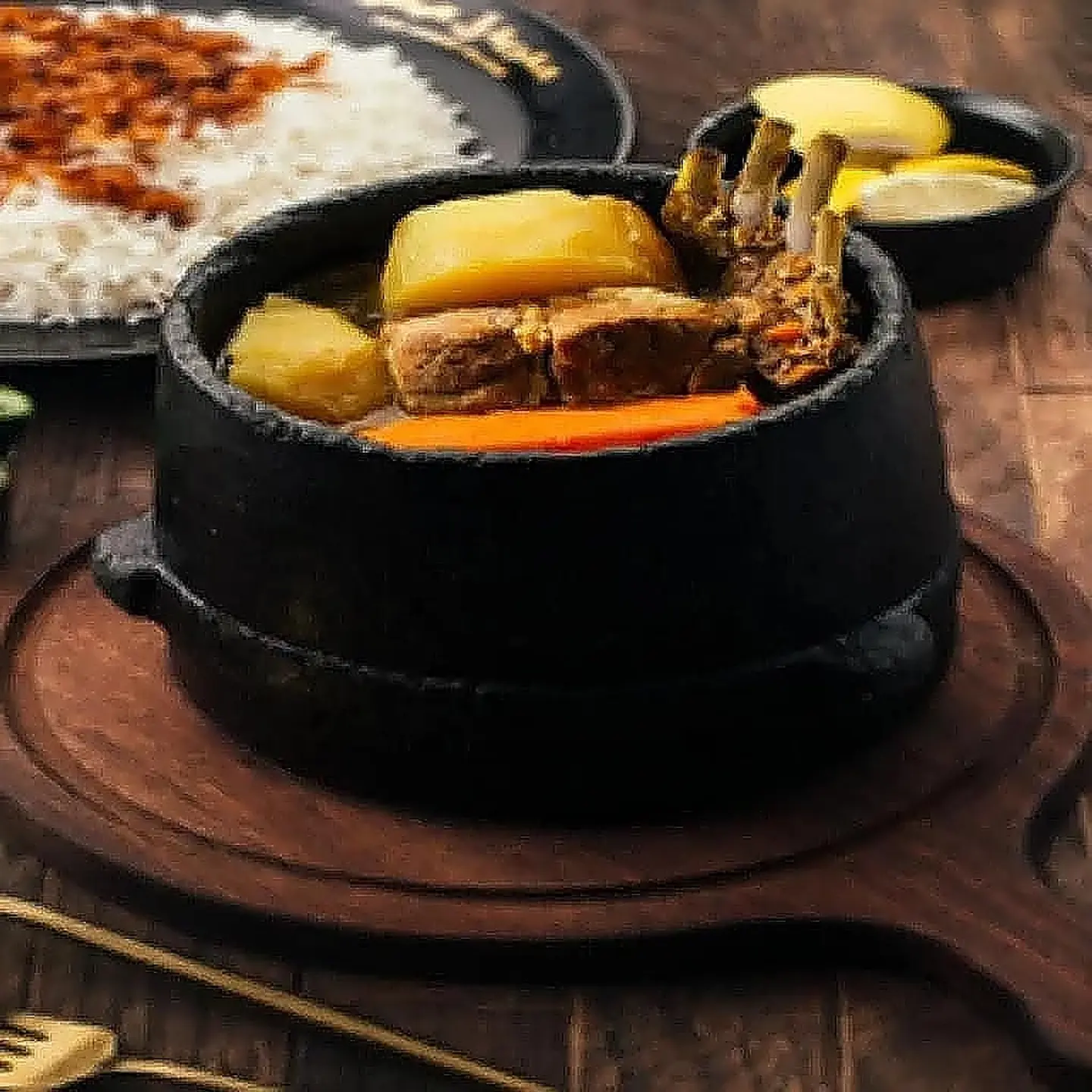 Meat Cooked With Asidah