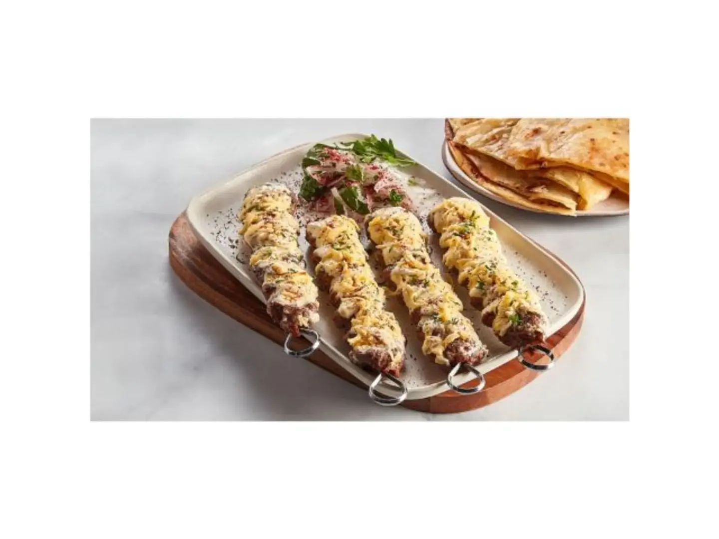 كباب دجاج مع الجبن