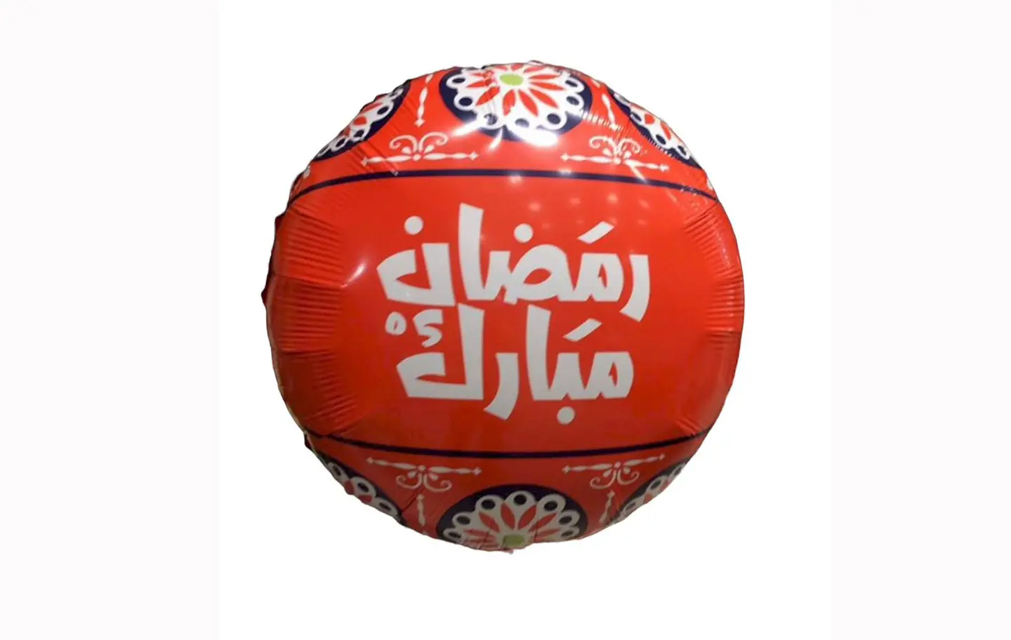 بالون رمضان احمر