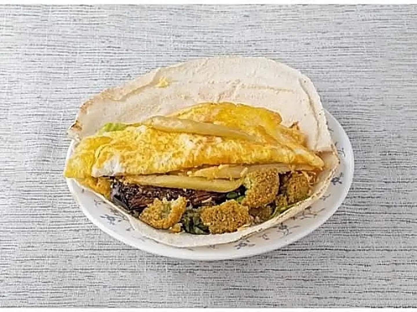 Falafel With Fried Egg