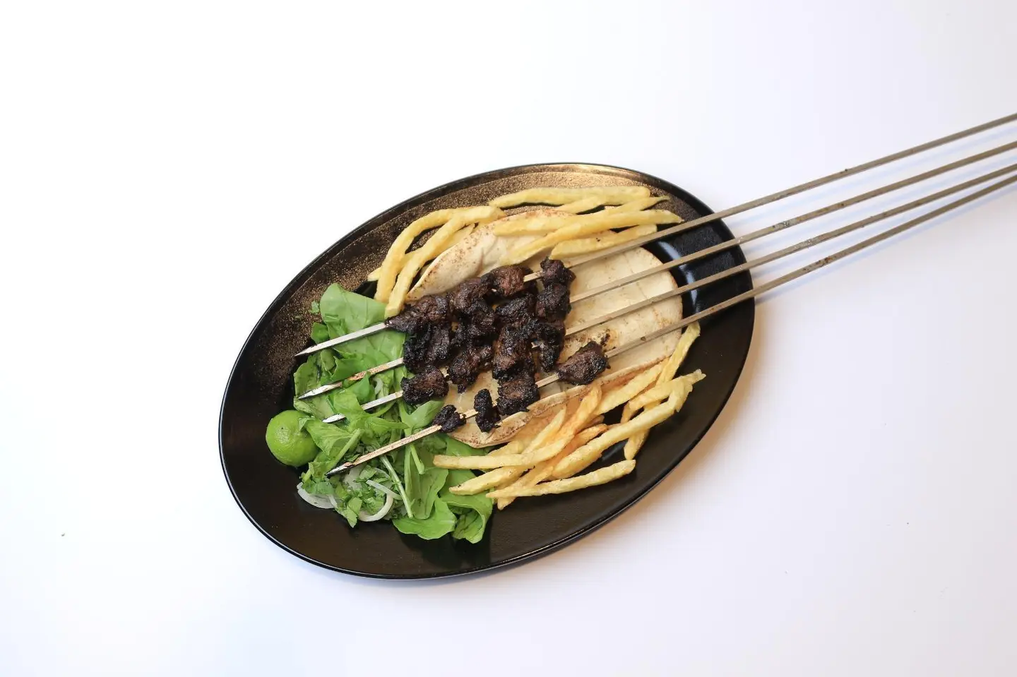 4 Lemon Beef Tikka Skewers