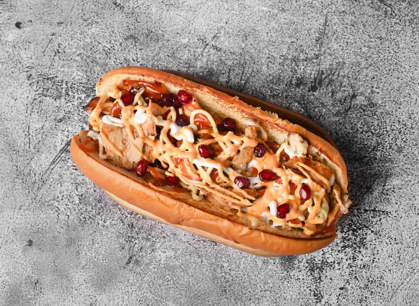 Pomegranate Shawarma