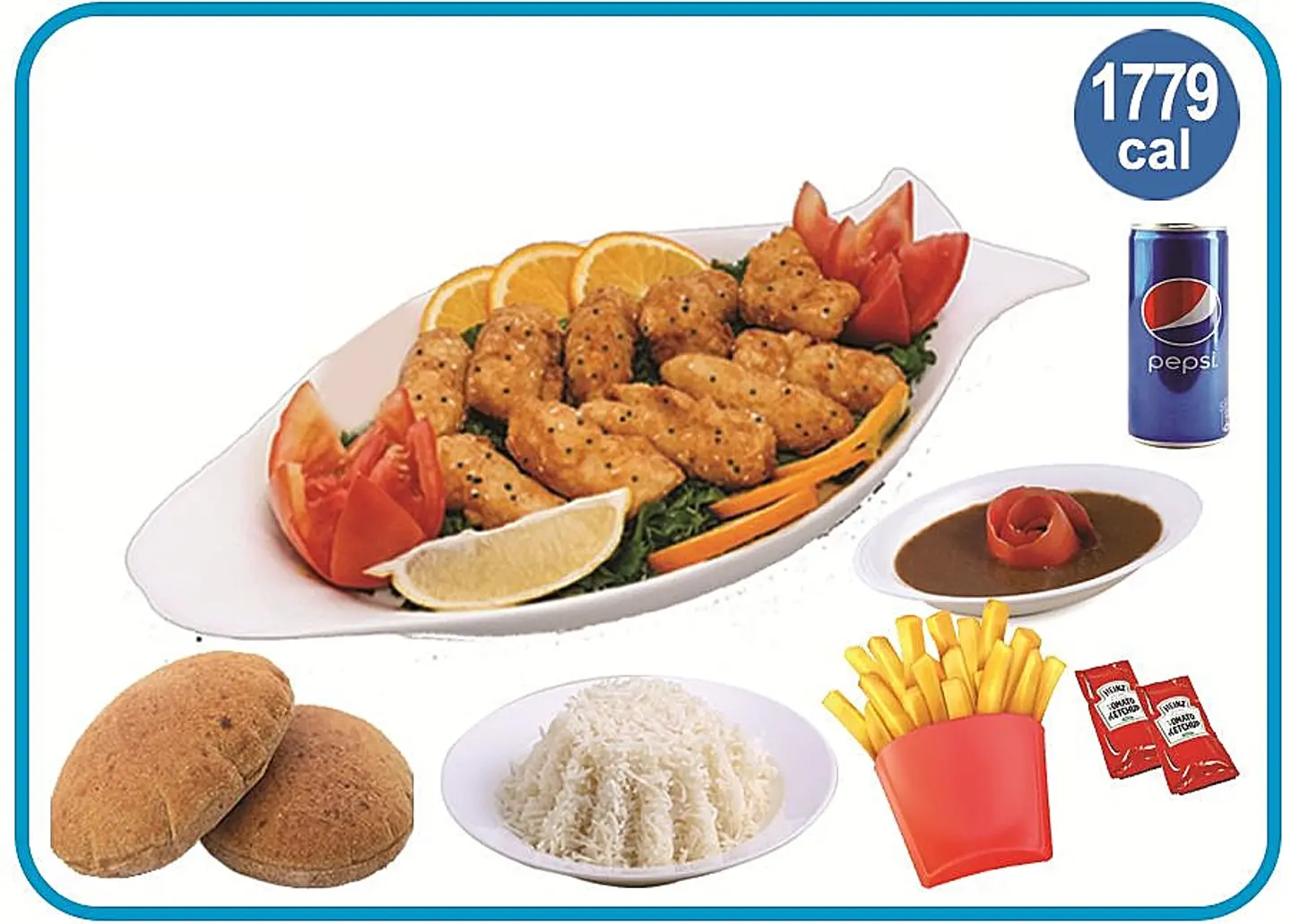 Fillet With Black Seeds Meal