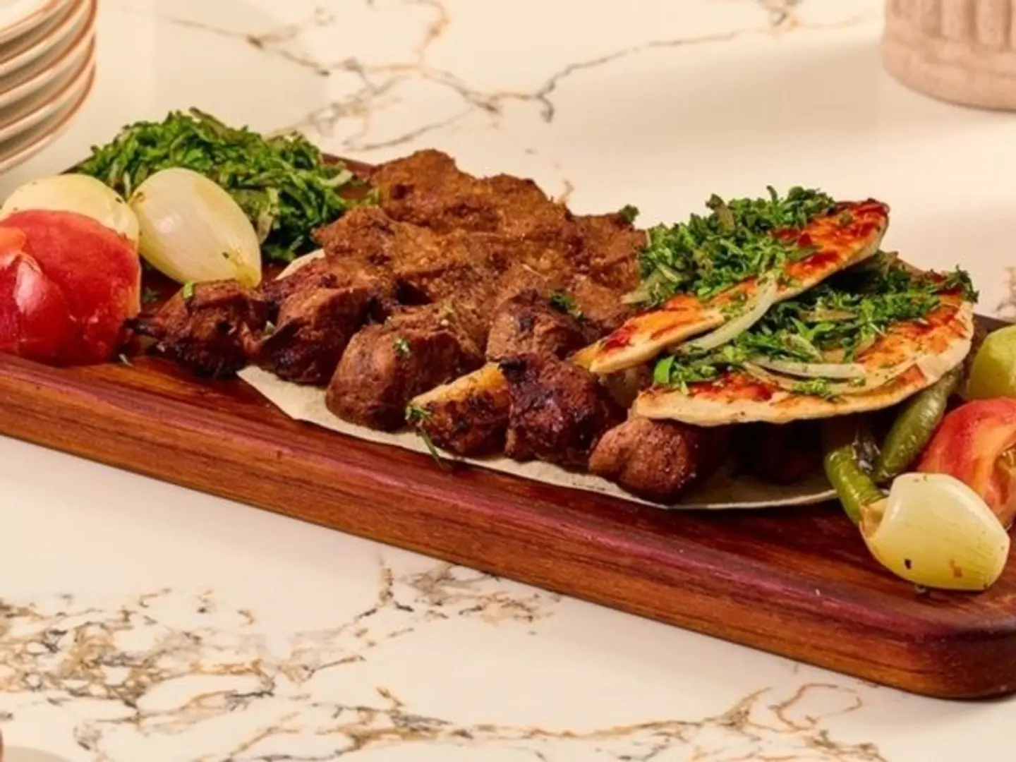 مشاوي مشكلة - لحم ضأن