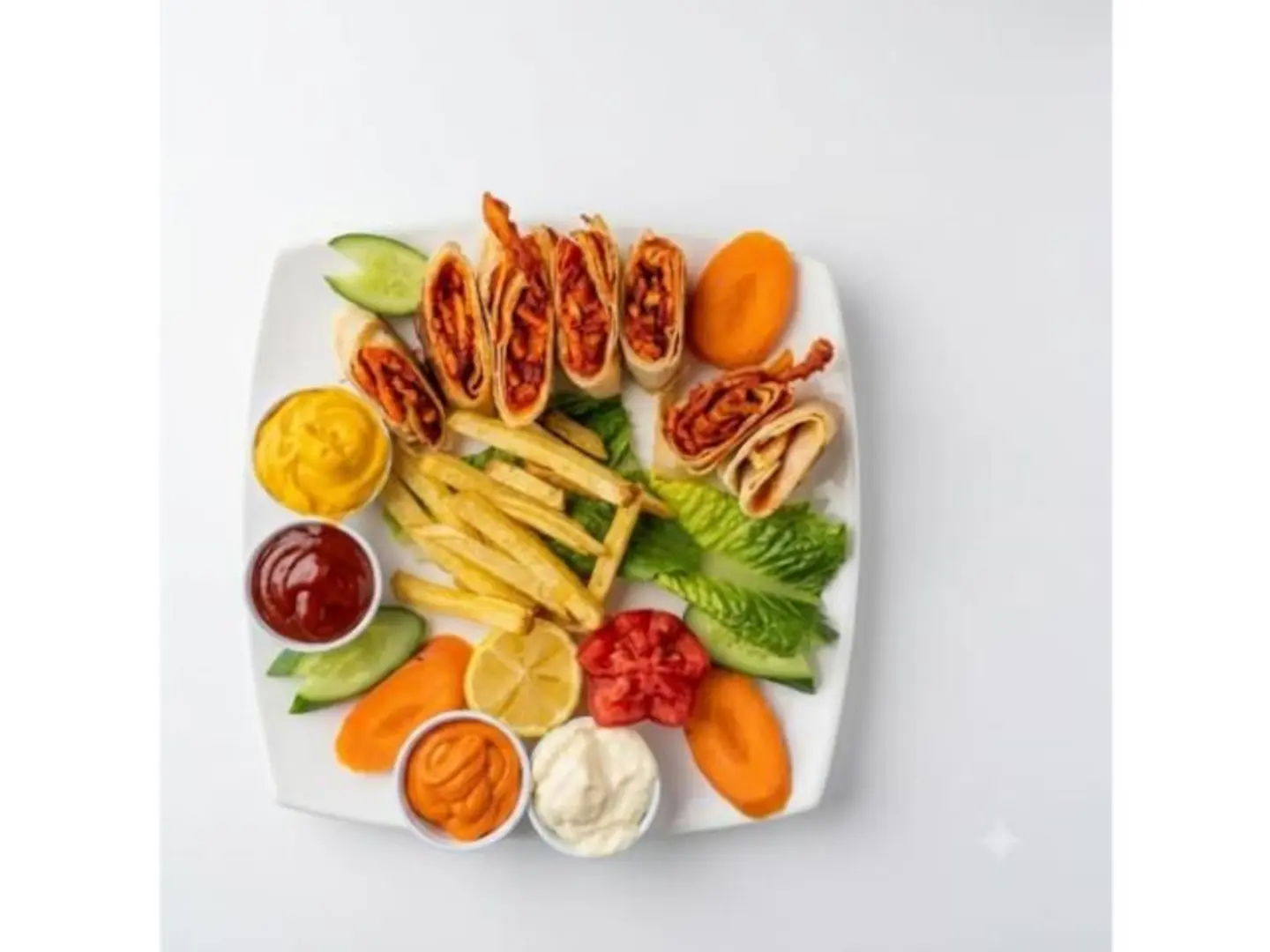 Spicy Arabic Style Chicken Shawarma