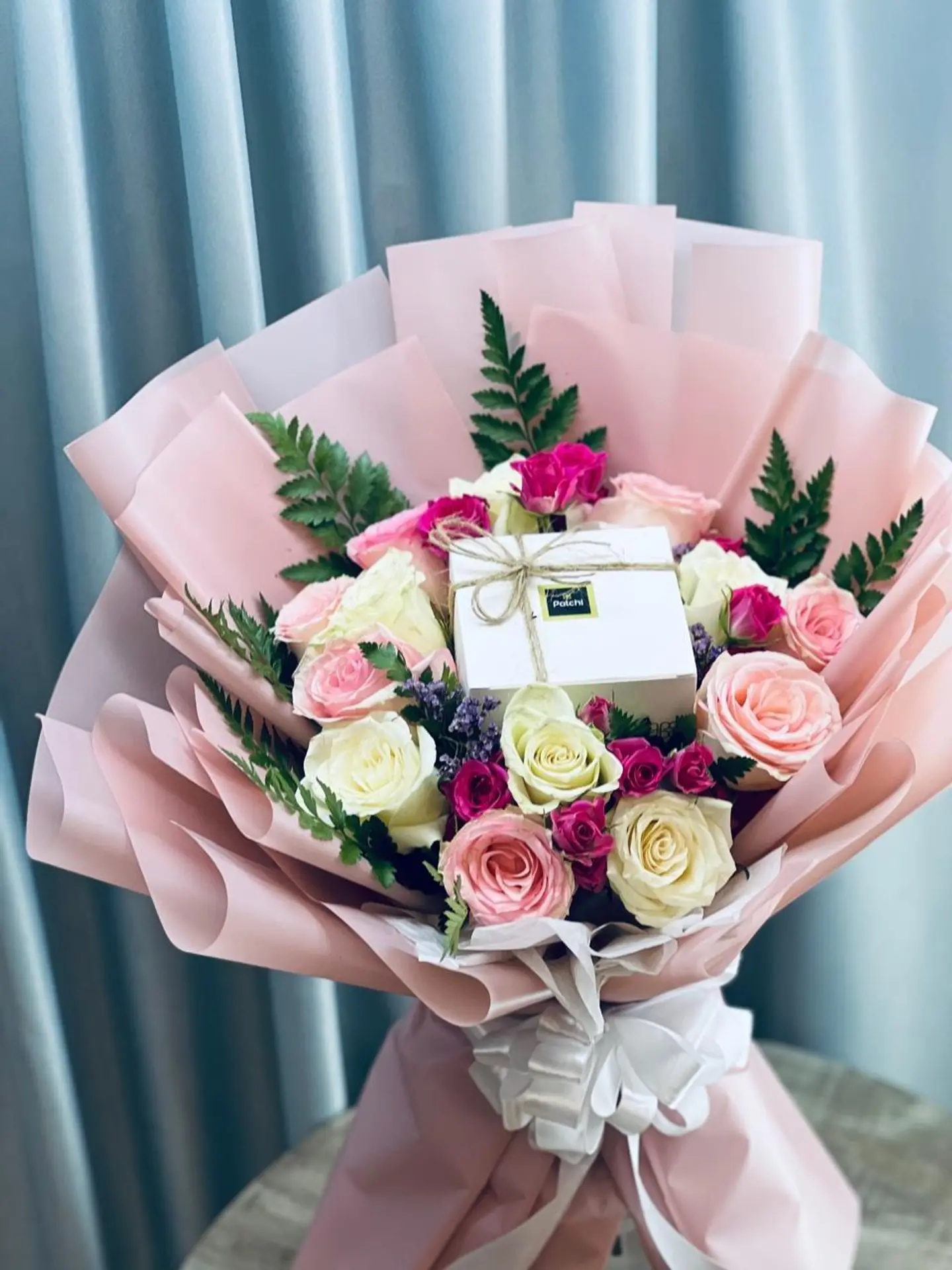 باقة بينك مع حلا باتشي