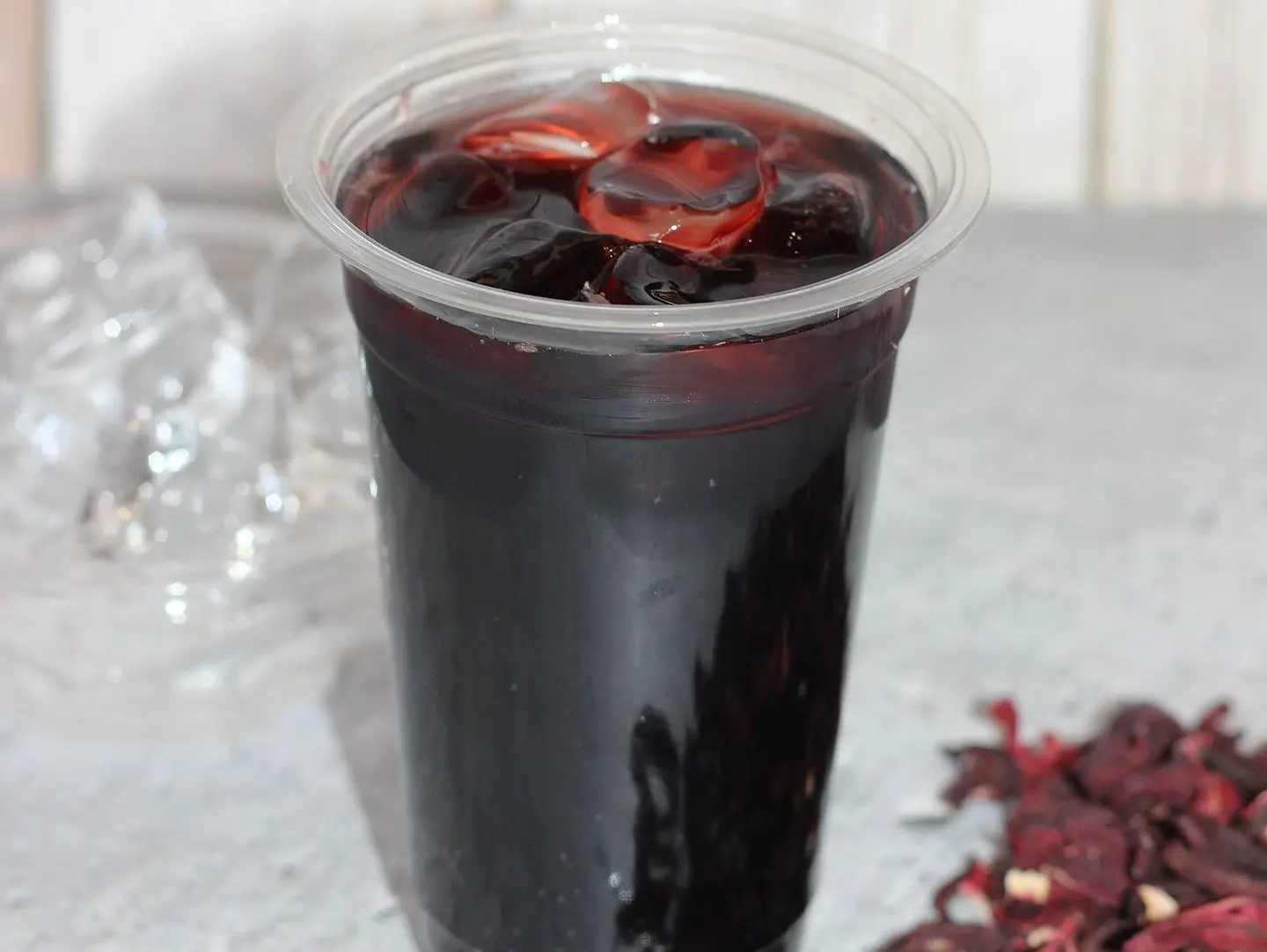 Iced Hibiscus Cup