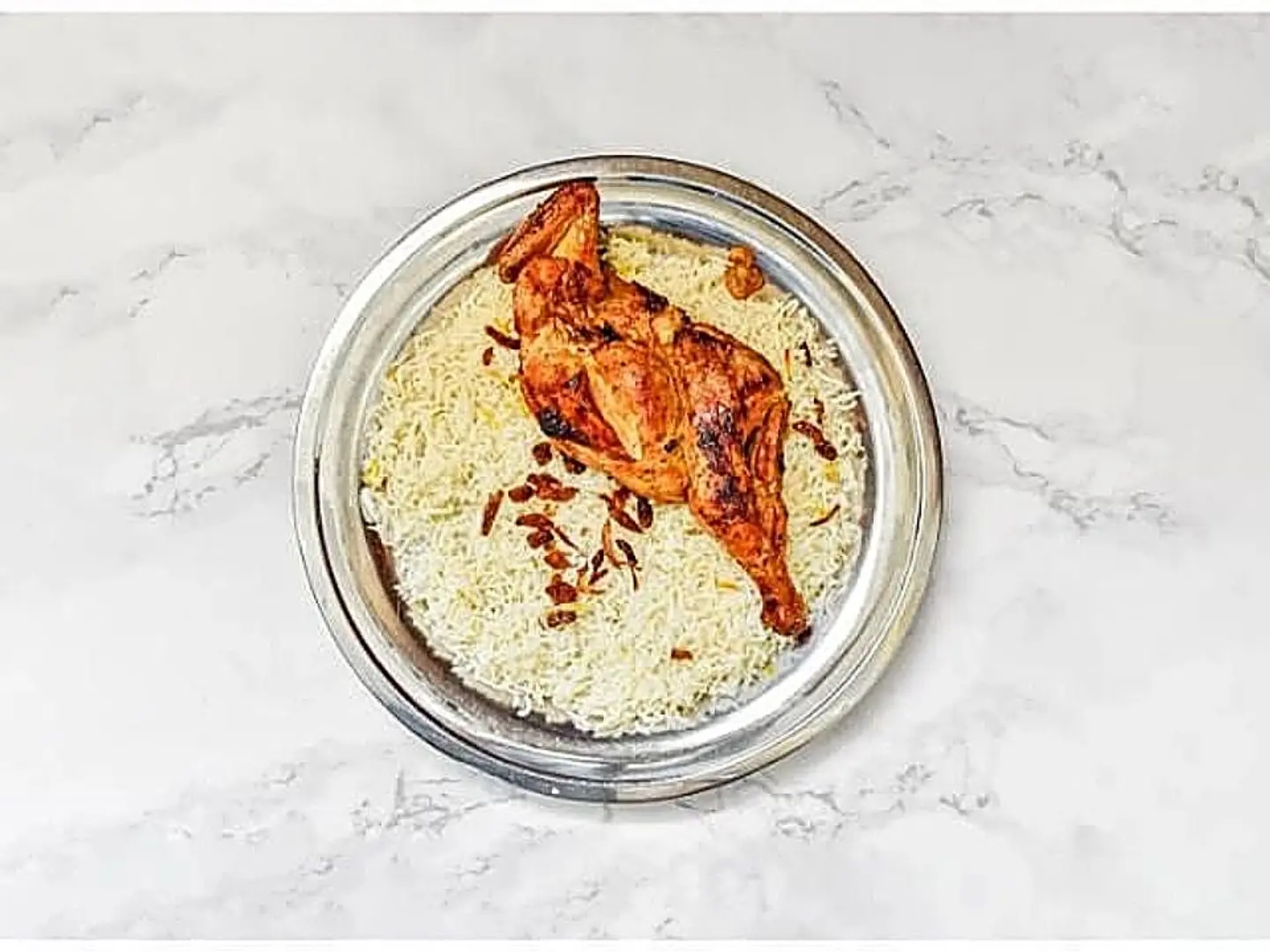 نص دجاج مظبي