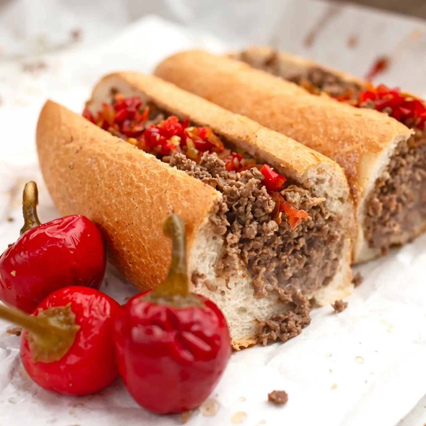 Minced Meat Sandwich