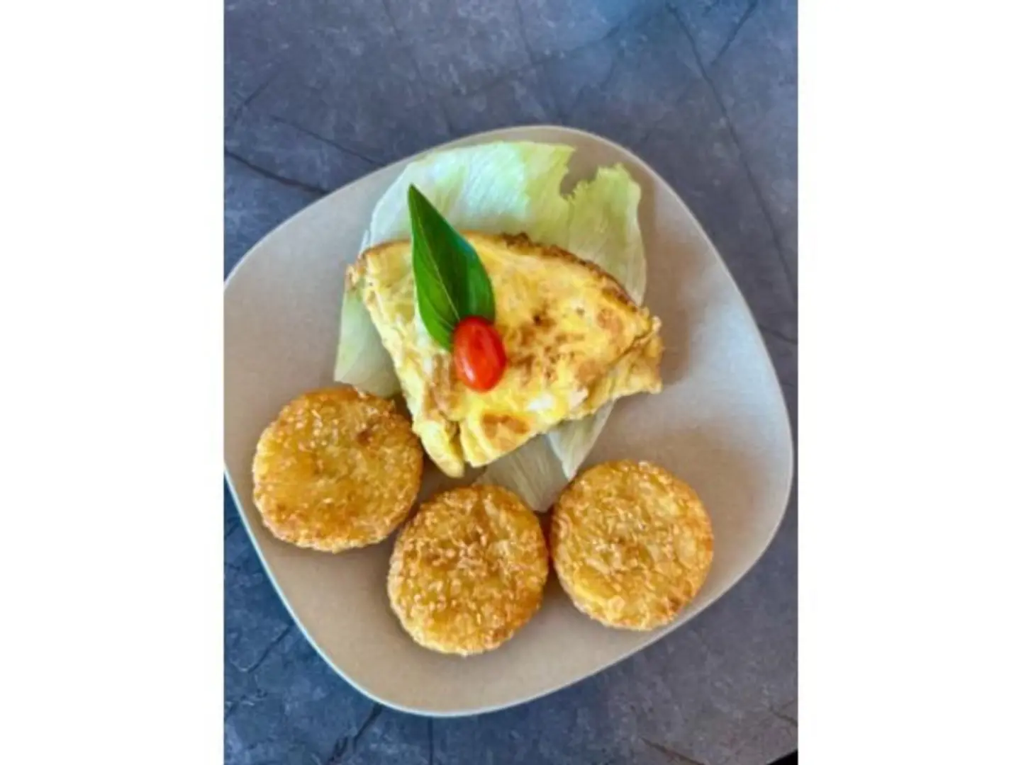Vegetable Omelette