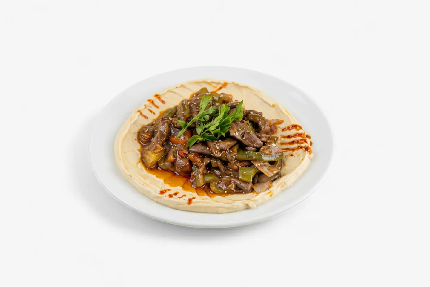 كبدة بالحمص