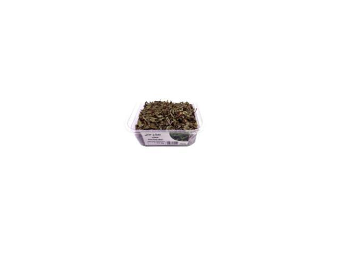 Dried Mint From Hail