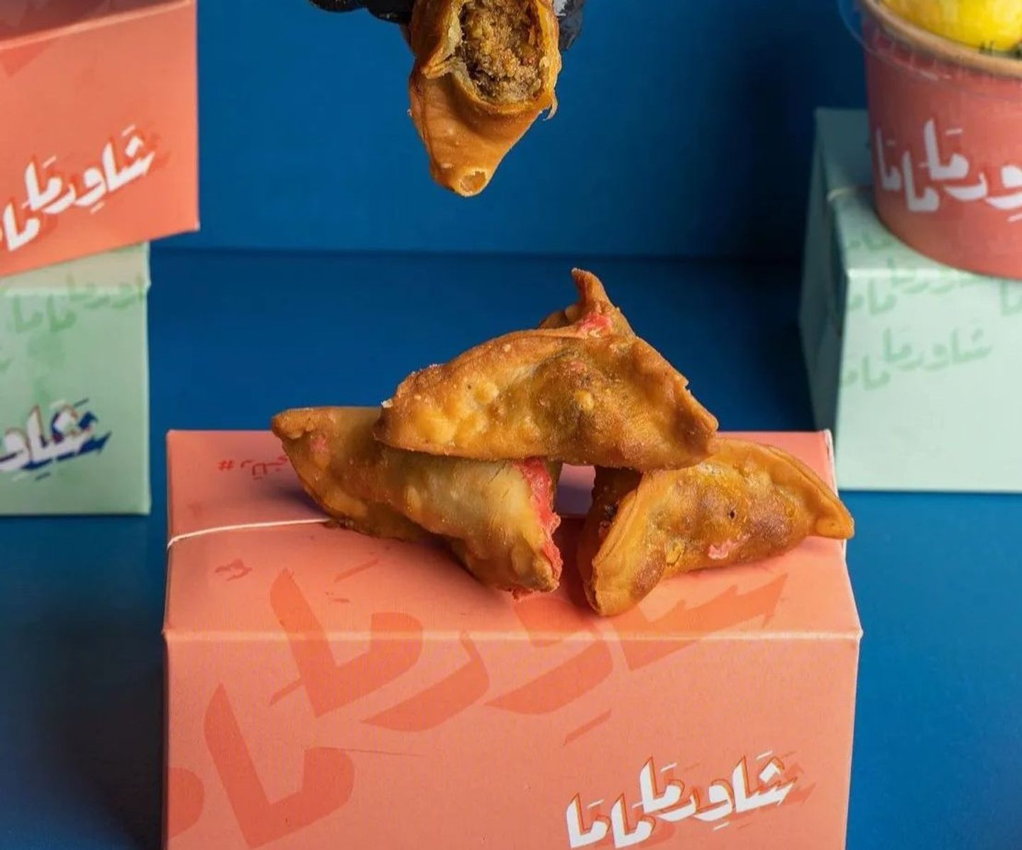 سمبوسة بطاطا لحم
