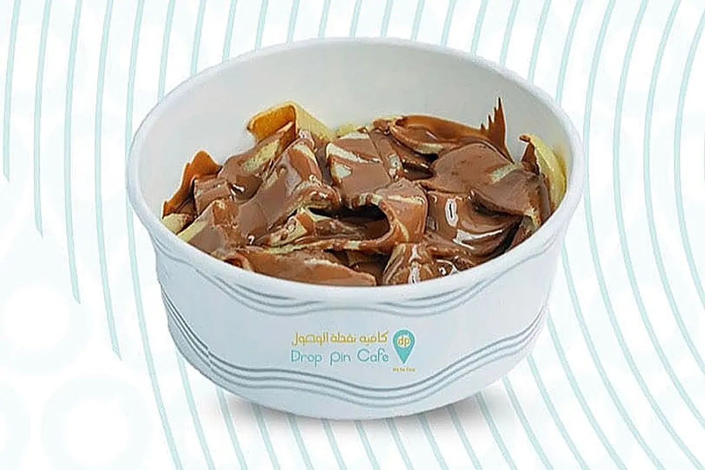 كريب فوتشيني نوتيلا