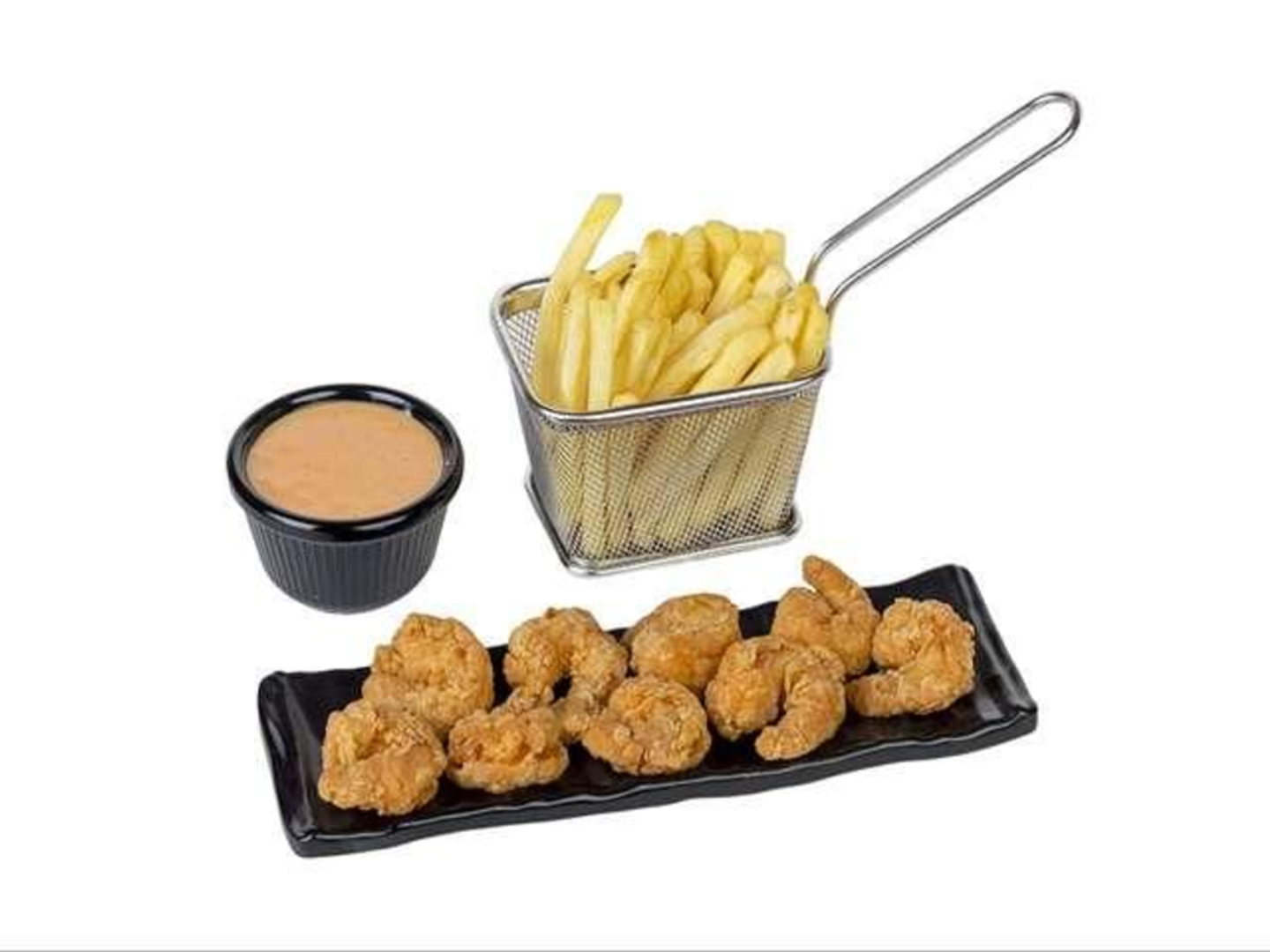 جمبري 10 قطع مع بطاطس