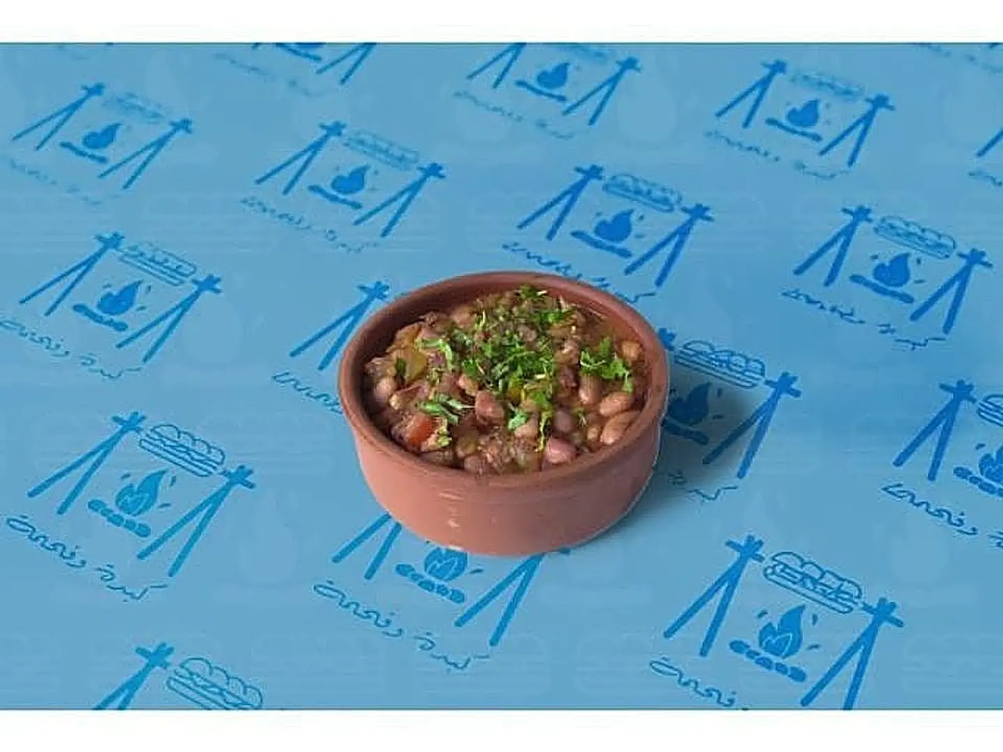 صحن فاصوليا