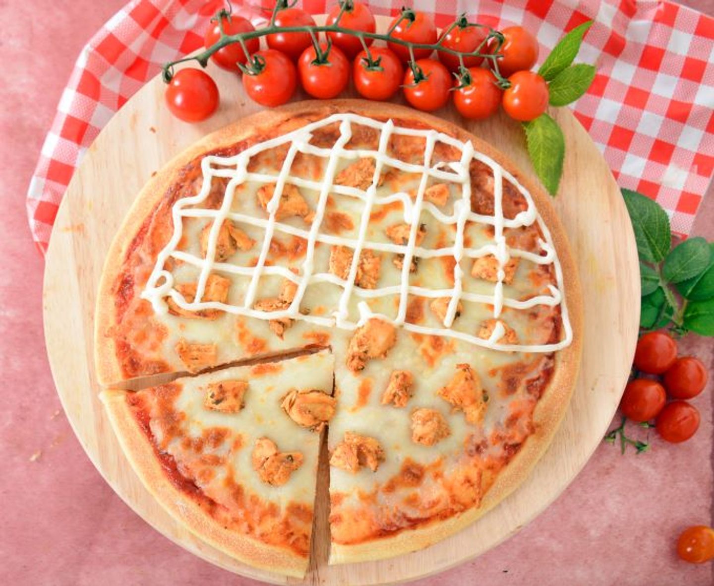 Ranch Chicken Pizza