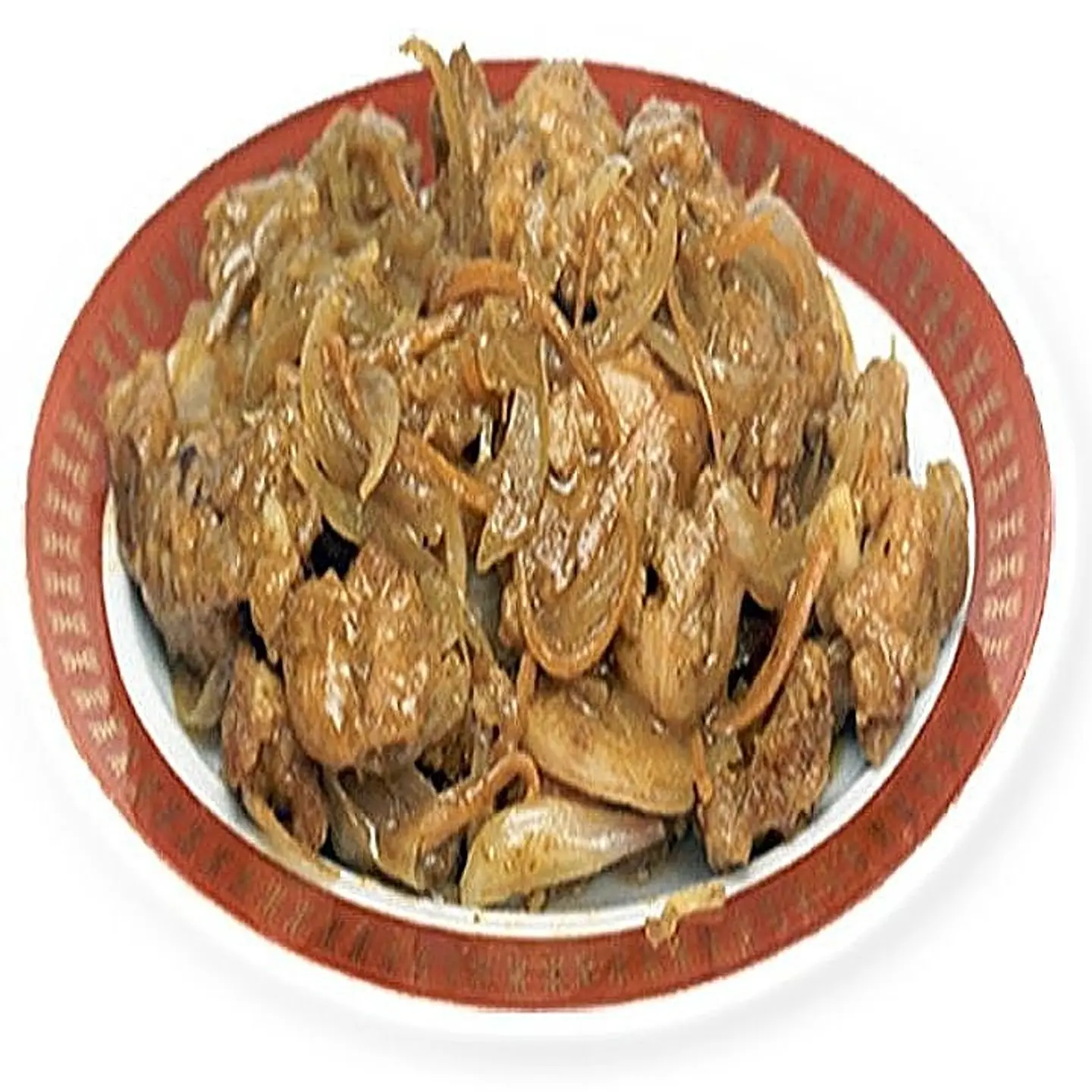 Diced Chicken In Curry Sauce