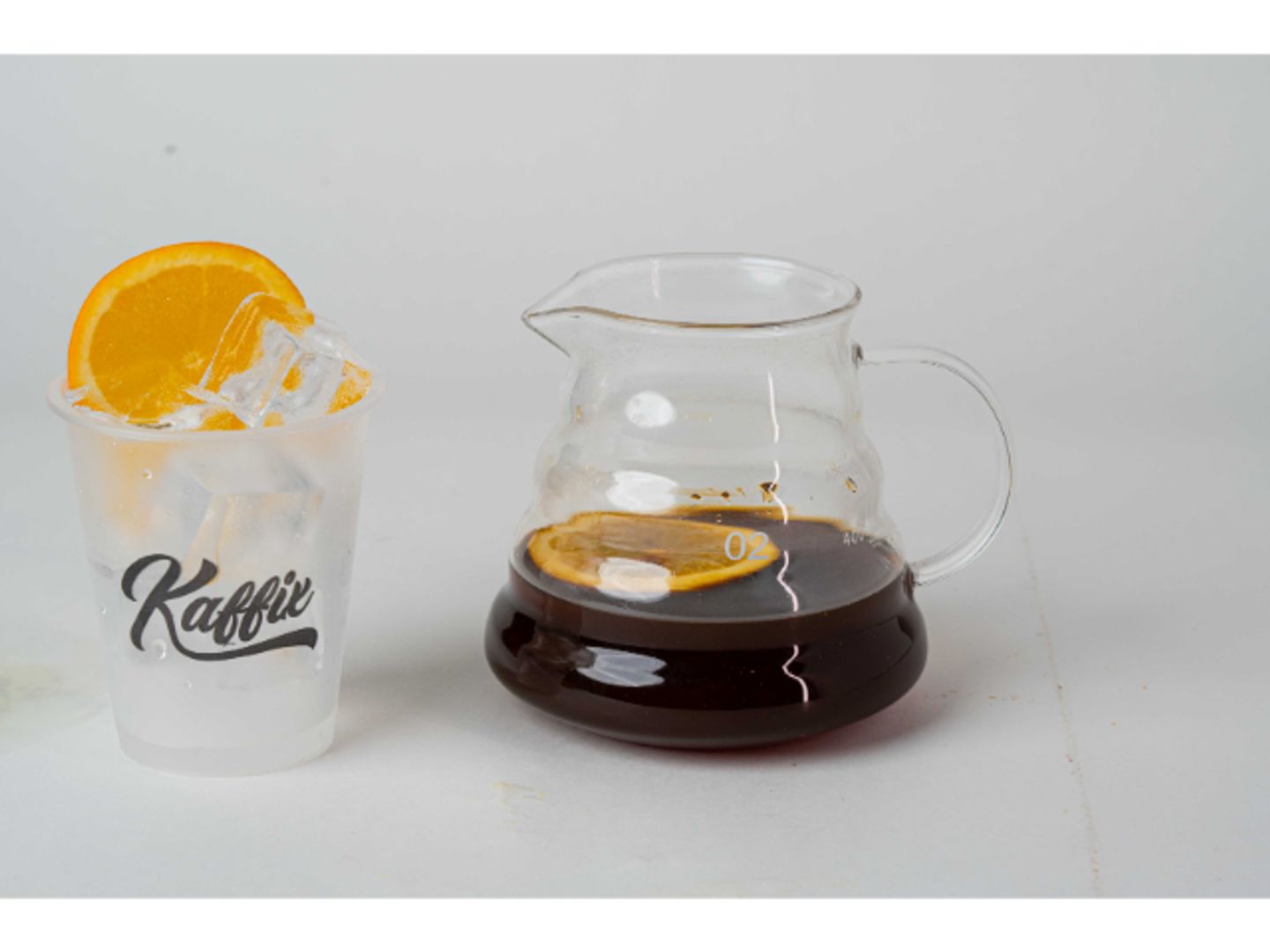 Cold Orange V60 Coffee